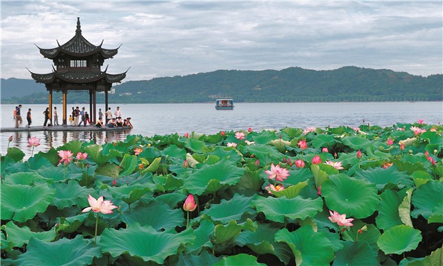 Hangzhou City Scenery