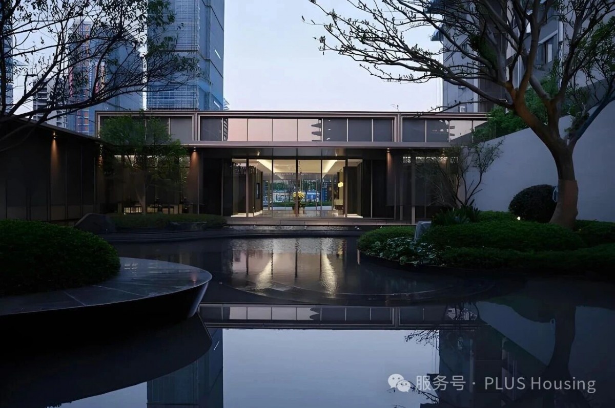 Architectural detail of Hangyao Center Crossing