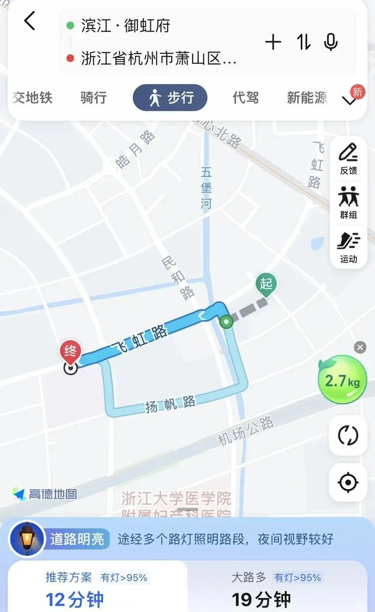InCity shopping mall nearby