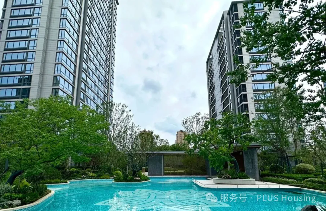 Outdoor swimming pool area