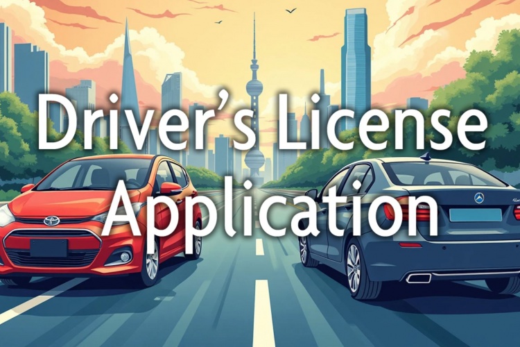Driver's License Application 　